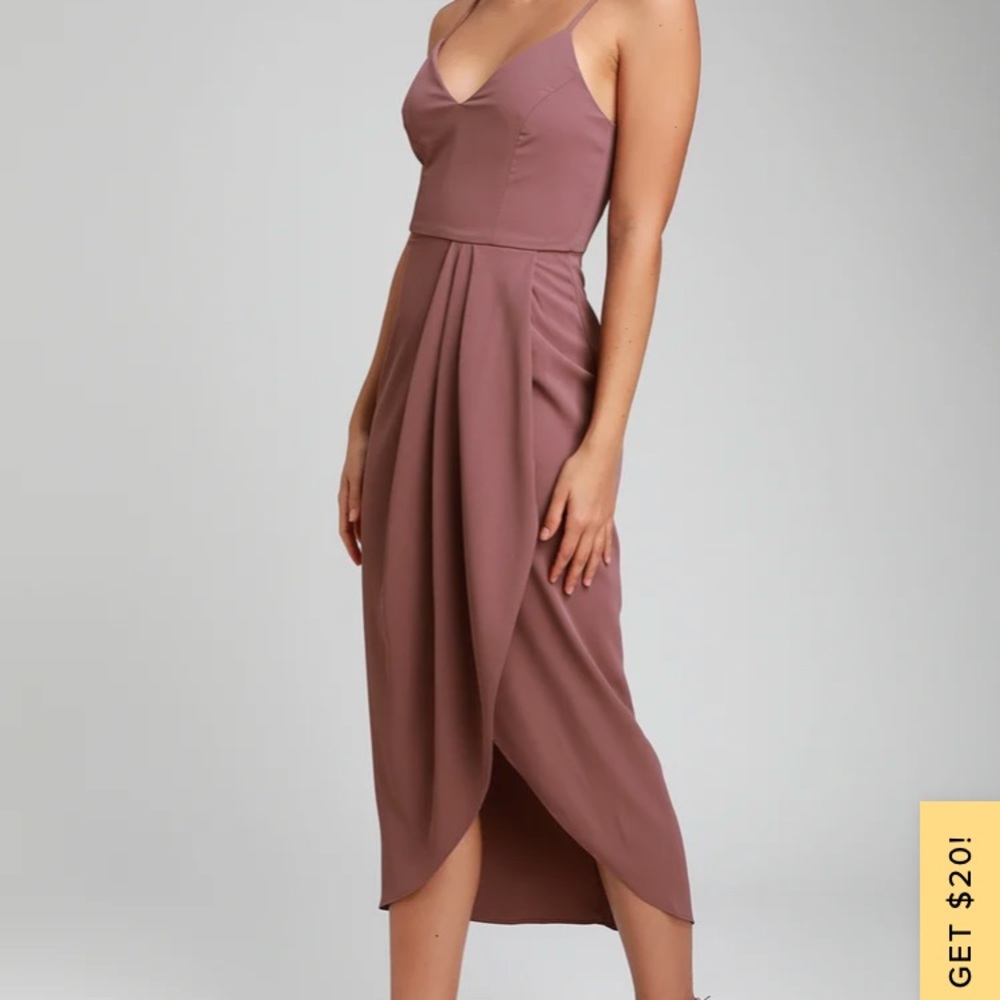 Beautiful rose colored dress